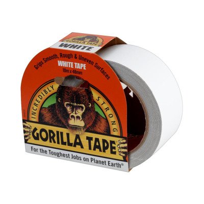 Gorilla Tape 48mm x 10m bílá lepící páska Gorilla Glue – Zboží Dáma