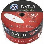 HP DVD-R 4,7GB 16x, bulk, 50ks (DME00070-3) – Zboží Živě