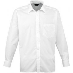 Premier Workwear pánská košile s dlouhým rukávem PR200 white