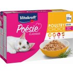 Vitakraft Poésie Poultry Choice v želé 12 x 85 g – Hledejceny.cz