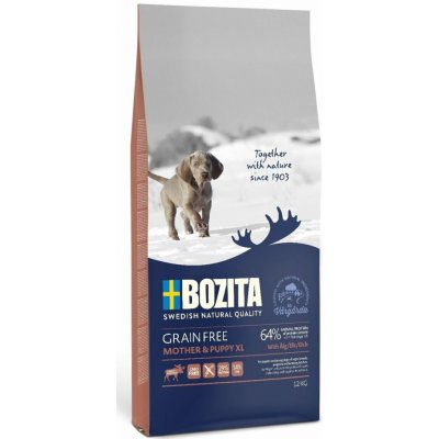 Bozita Grain Free Mother & Puppy XL Elk 29/14 12 kg – Hledejceny.cz