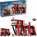 LEGO® City 60414 Hasičská stanice s hasičským vozem – Zbozi.Blesk.cz