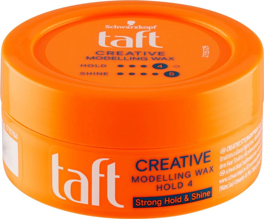 Taft Wax Creative Look modelovací vosk na vlasy 75 ml