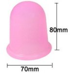 TEJPY.cz Silikonová masážní baňka barevná Barva: fialová Velikost: S – Sleviste.cz