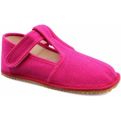 Beda Barefoot bačkůrky PINK SHINE Růžová BF 060010 W 02 ZÚŽENÉ Růžová – Hledejceny.cz