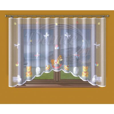 Záclona Houpací koník - 160 x 300 cm – Hledejceny.cz