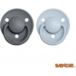 Bibs De Lux Iron Baby Blue šedá světle modrá 2 ks – Zboží Dáma