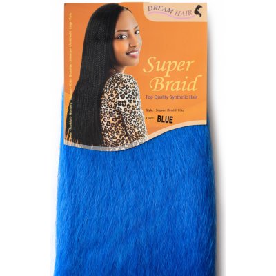 Super Braid 100% Jumbo Braid Kanekalon BLUE – Zboží Dáma