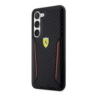 Ferrari PU Carbon Samsung Galaxy S23+ černé