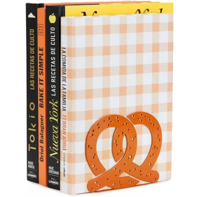 Balvi Knižní zarážka Pretzel 28079, hnědá – Zbozi.Blesk.cz