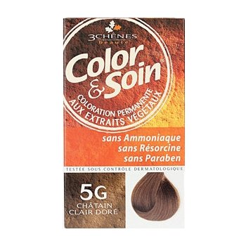 Color & Soin barva na vlasy 5G světle zlatá hnědá 135 ml