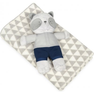 Babymatex Deka s hračkou Panda Grey – Hledejceny.cz