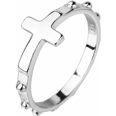 Bealio stříbrný modlitební prsten DESÁTEK růženec 03 12409 2034 – Sleviste.cz