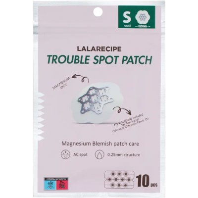LALARECIPE Hydrokoloidní náplasti na akné Trouble Spot Patch small 10 ks – Zboží Dáma