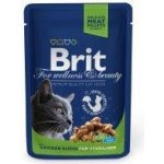 Brit Premium Cat Chicken Slices Sterilised 100 g – Zboží Mobilmania