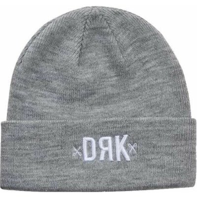 DRK MORGAN beanie Pánská čepice šedá – Hledejceny.cz