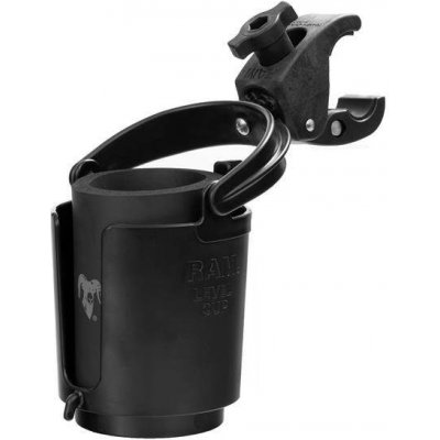 RAM MOUNTS RAM® sestava - držák nápojů Level Cup™ 16oz s upínací zákl. Tough-Claw™ na průměry 0,625 " až 1,14" – Zboží Živě