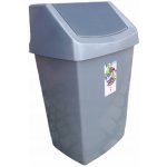 Curver Odpadkový koš plastový 50 l šedý – Zboží Dáma