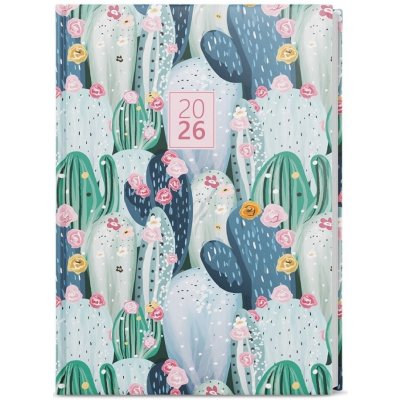 Oskar Lamino A5 Týdenní 2026 Kaktus – Zboží Živě