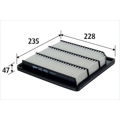 Vzduchový filtr VALEO 585856 – Hledejceny.cz