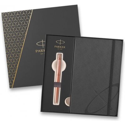 Parker 1502/1552755 Jotter Monochrome Pink Gold PGT sada dárková sada kuličkové tužky v kazetě se zápisníkem – Zbozi.Blesk.cz