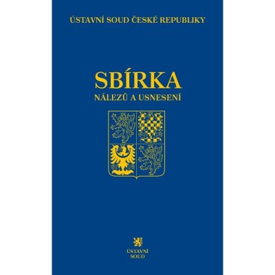 Sbírka nálezů a usnesení ÚS ČR, svazek 72 - vč. CD - Ústavní... – Hledejceny.cz