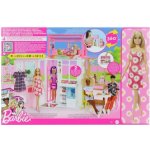 Barbie Prázdninový dům s nábytkem a panenkou – Sleviste.cz