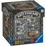 RAVENSBURGER Únikové EXIT Strašidelné sídlo 6: V garáži 99 dílků – Sleviste.cz