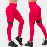 Nebbia legíny Sporty s vysokým pasem a kapsou na boku 404 růžové – Hledejceny.cz