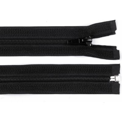 Prima-obchod Zip stanový spiralový No 5 délka 200 cm, barva 2 (200 cm) černá – Zboží Dáma