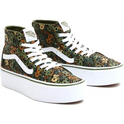 Vans Sk8-Hi Tapered Stackform Camo Floral Loden Green – Hledejceny.cz