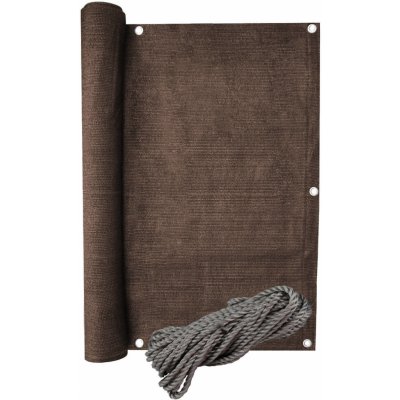 Bestent Balkonová zástěna 1x5 m 95% Balcone Brown – HobbyKompas.cz