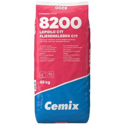 Cemix Cemix 8200 C1T 25 kg – Zbozi.Blesk.cz