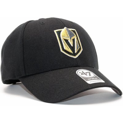 47 Brand Vegas Golden Knights MVP Black Strapback černá / zlatá / šedá – Zboží Mobilmania