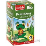 Apotheke Pohádkový Bio průduškový s jitrocelem 20 x 1,5 g – Zboží Dáma