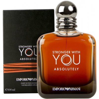 Giorgio Armani Stronger With You Absolutely parfémovaná voda pánská 100 ml – Hledejceny.cz