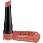 Bourjois Paris Rouge Velvet The Lipstick matná rtěnka 15 Peach Tatin 2,4 g – Zboží Dáma