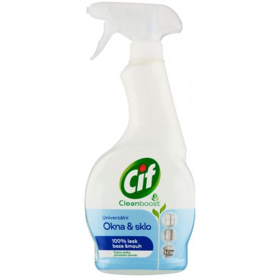 Cif Cleanboost univerzální čistící sprej Okna & sklo 500 ml rozprašovač – HobbyKompas.cz