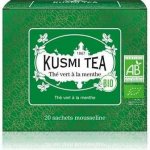 Kusmi Tea Porcovaný bio organický zelený čaj Spearmint green tea 20 sáčků 40 g – Sleviste.cz