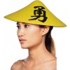 Karnevalový kostým Čínský klobouk žlutý