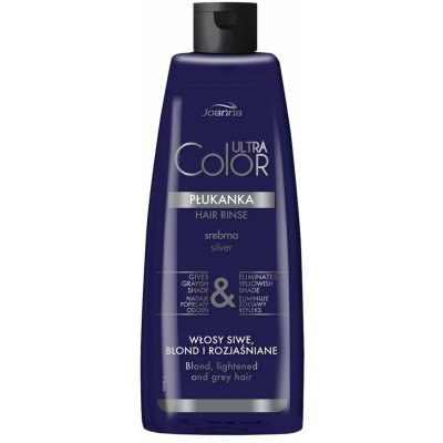 Joanna Ultra Color Silver Hair Rinse tónovací vlasová voda přeliv stříbrná 150 ml – Zboží Mobilmania