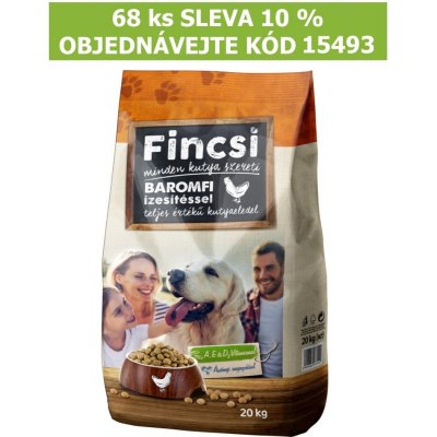 Fincsi Dry food with Poultry 20 kg