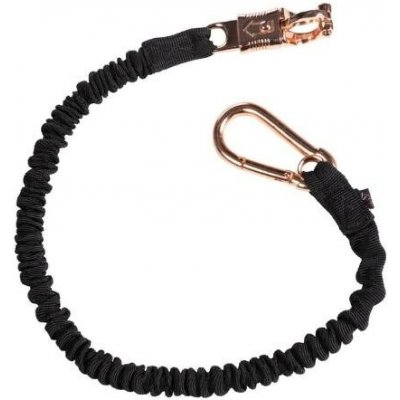 HKM Vazák elastický Rosegold černá /rose gold 60cm – Zboží Dáma