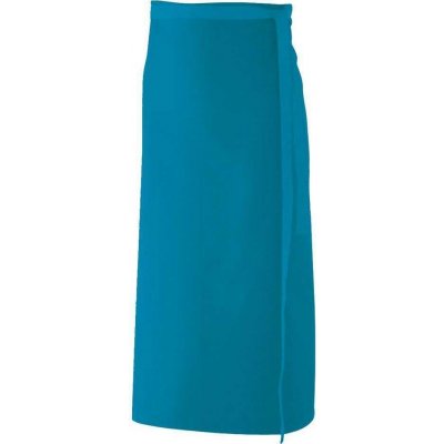 Exner Zástěra s látkovým pásem po celé délce 100x80cm 220 g/m modrá tyrkysová EX102 – Hledejceny.cz