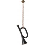 Vánoční plechová ozdoba Trumpet Anthracite Maileg – Hledejceny.cz