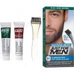 Just For Men Hair Mustache And Beard M-45 DARK BROWN tmavě hnědá – Zboží Mobilmania