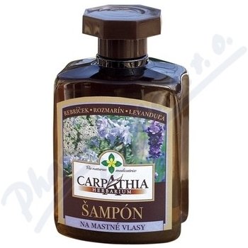 Carpathia šampon mastné Žebříček 300 ml