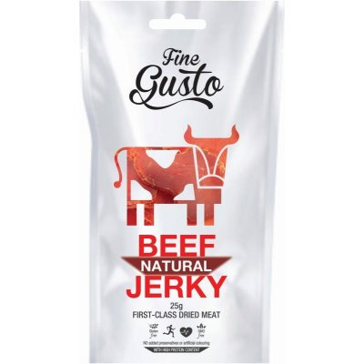 Fine Gusto Hovězí jerky natural 25 g