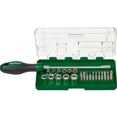 PARKSIDE Sada šroubováků / Sada ráčnového šroubováku s bity, 23dílná / 24dílná (ohebná hřídel) – Zboží Dáma