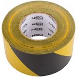 Neo tools 56-079 Páska výstražná 75 mm x 500 m žluto-černá – Hledejceny.cz